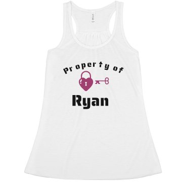 Property Of Ryan Misses Relaxed Fit Anvil Heavyweight Tank Top
