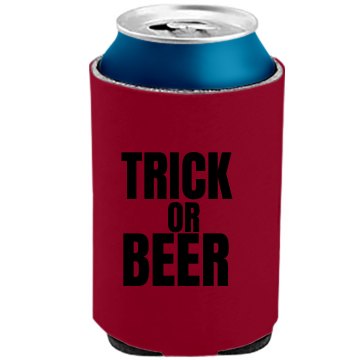 Trick Or Beer The Official KOOZIE Can Kooler