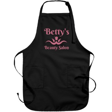 Custom Beauty Salon Apron Port Authority Adjustable Full Length Apron