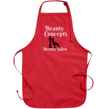Custom  Salon Apron Port Authority Adjustable Full Length Apron