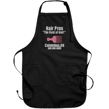 Hair Salon Custom Apron Port Authority Adjustable Full Length Apron