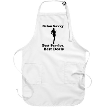 Salon Custom Apron Port Authority Adjustable Full Length Apron