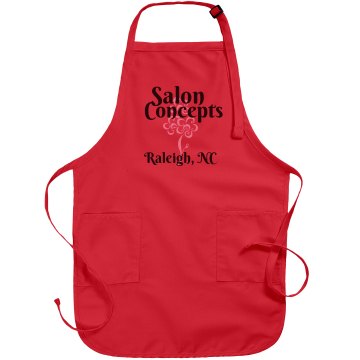Salon Customized Apron Port Authority Adjustable Full Length Apron