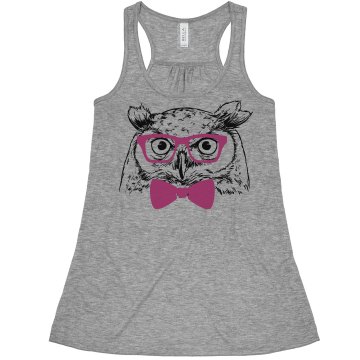 Professor Who I Presume? Misses Bella Flowy Boxy Lightweight Crop Tank