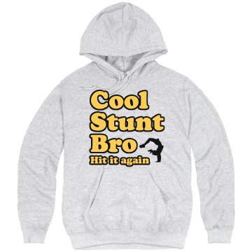 Cool Stunt Hoodie Unisex Hanes Ultimate Cotton Heavyweight Hoodie