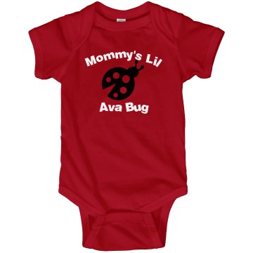 Ava Bug Infant Rabbit Skins Lap Shoulder Creeper