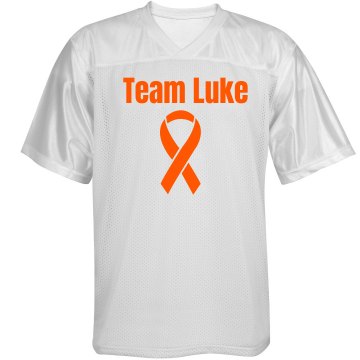 Team Luke Jersey w/ Back Unisex Augusta Replica Football Jersey