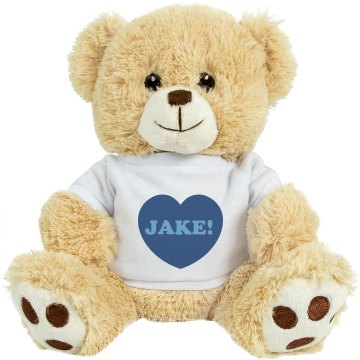 Love Jake BEARy Much Medium Plush Teddy Bear