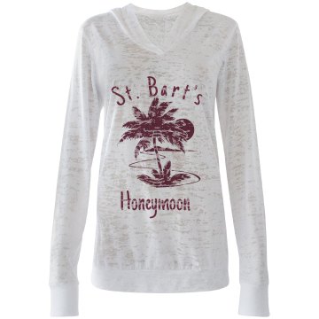 St. Bart's Tee Junior Fit Bella Slit V-Neck Tee