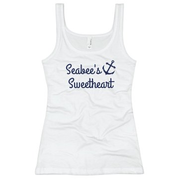 Sweatheart Junior Fit Bella Sheer Longer Length Rib Tank Top