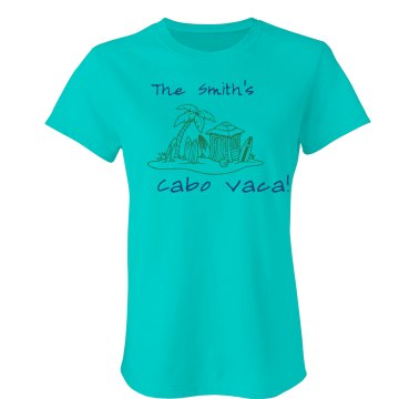 The Jones's Vacation Junior Fit Bella Sheer Longer Length Rib Tee
