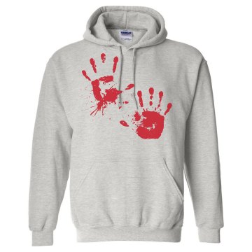 Bloody Hands Unisex Gildan Heavy Blend Hoodie
