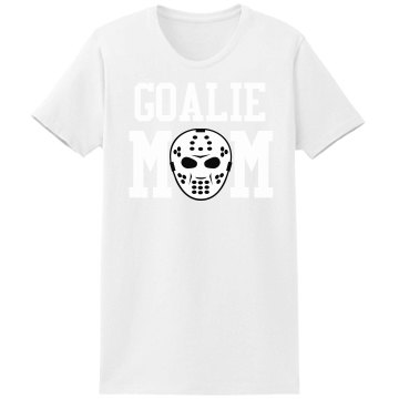 Goalie Mom Tee Misses Relaxed Port & Company Essential Tee