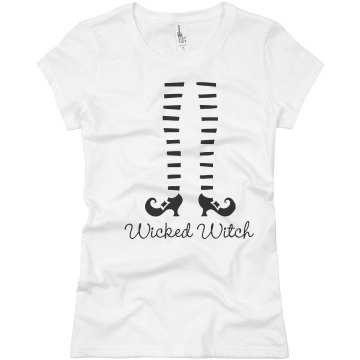 Wicked Witch Junior Fit Basic Bella Favorite Tee