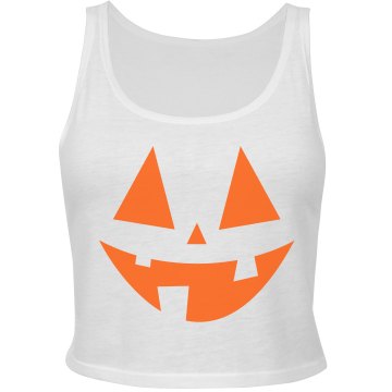 Cute-O-Lantern Junior Fit Bella Sheer Longer Length Rib Tank Top