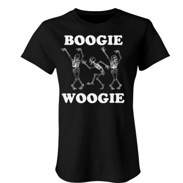 Boogie Woogie Halloween Misses Relaxed Fit Anvil Heavyweight Tank Top