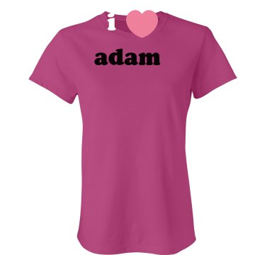 I Heart Adam Junior Fit Bella Sheer Longer Length Rib Tee