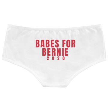 Obama Mama Bella Contrast Satin Trim Thong