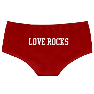 Love Rocks w/ Back  Bella Hotshort