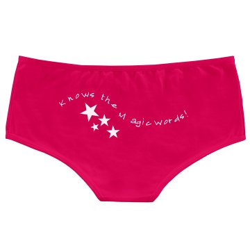 Magic Words W/ Back Bella Hotshort