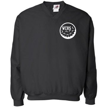 School Letters In Golf  Badger Sport Hook Windshirt