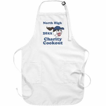 Charity Cookout Apron Basic White Apron