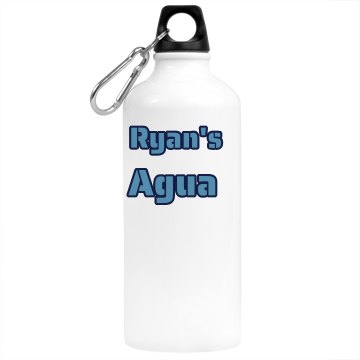 Ryan's Agua Aluminum Water Bottle