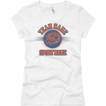 Gator Sport Template Junior Fit Basic Bella Favorite Tee