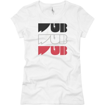 Wub Wub Wub Junior Fit Basic Bella Favorite Tee