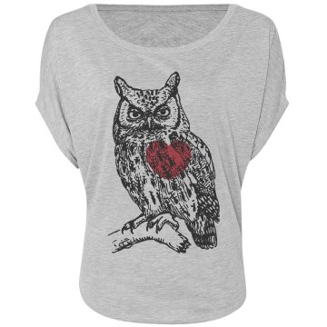 Who Loves You Misses Bella Flowy Draped Sleeve Dolman