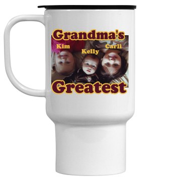 Grandma's the Greatest 15oz Travel Mug
