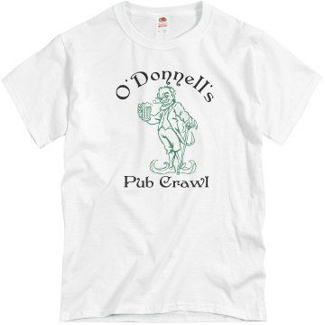 St. Patrick's Leprechaun  Unisex Basic Gildan Heavy Cotton Crew Neck Tee