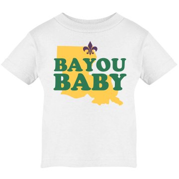 Bayou Baby Infant Tee Infant Rabbit Skins Cotton Tee