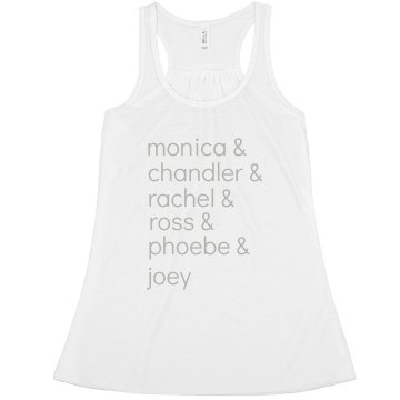 Monica & Chandler &... Misses Bella Flowy Lightweight Tank