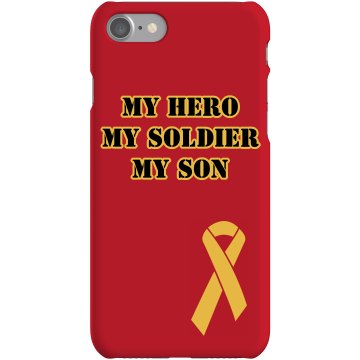 Marine Son Case Plastic iPhone 5 Case White 