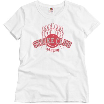 Strike Club Misses Relaxed Fit Basic Gildan Ultra Cotton Tee