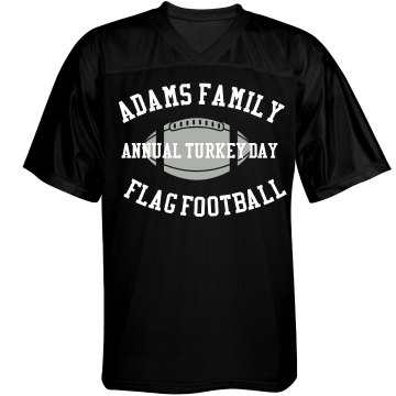 Turkey Day Football Unisex Augusta Replica Football Jersey