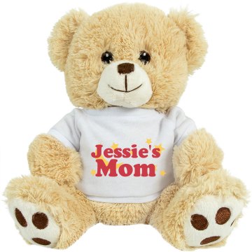 Custom Name's Mom Medium Plush Teddy Bear