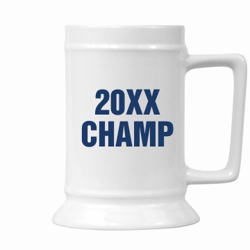 Biggest Boozer Mug w/Back 16oz Ceramic Stein