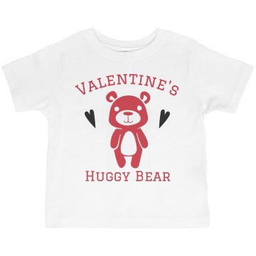 Huggy Bear Toddler American Apparel 3/4 Sleeve Baseball Tee