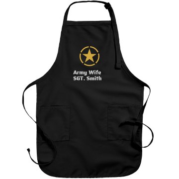 Army Wife Apron Port Authority Adjustable Full Length Apron