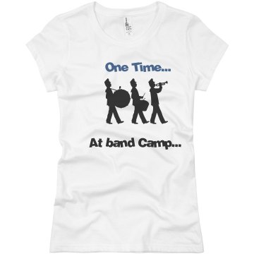 Band Camp Tee Junior Fit Basic Bella Favorite Tee