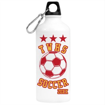 Soccer Stars Bottle Aluminum Water Bottle
