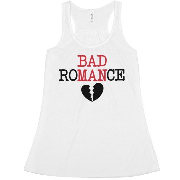 Bad Romance Misses Bella Flowy Boxy Lightweight Crop Tank