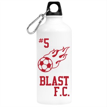 Blast F.C. Water Bottle Aluminum Water Bottle