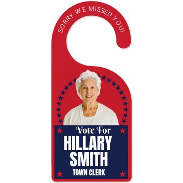 Campaign Office Door Door Knob Hanger