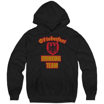 Oktoberfest Drinking Team Unisex Hanes Ultimate Cotton Heavyweight Hoodie
