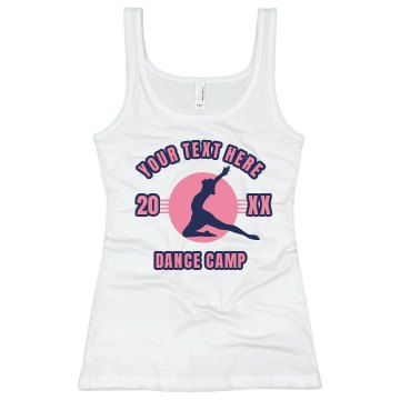 Westerville HS Dance Camp Junior Fit Soffe 2x1 Rib Tank Top
