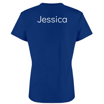 Hair Salon Shirt Junior Fit Bella Crewneck Jersey Tee