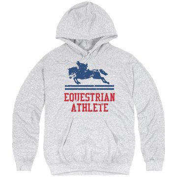 Equestrian Athlete Unisex Hanes Ultimate Cotton Heavyweight Hoodie
